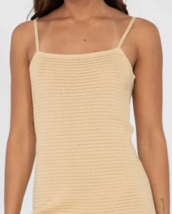 Rusty Harri Ribbed Knit Mini Slip Dress | Womens Mini Dresses