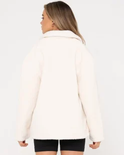 Rusty Hazel Button Up Jacket | Womens Jackets