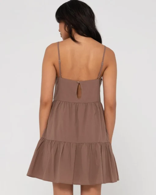Rusty Heather Tiered Slip Dress | Womens Mini Dresses