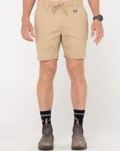 Rusty Heavy Lifts Elastic Short | Shorts