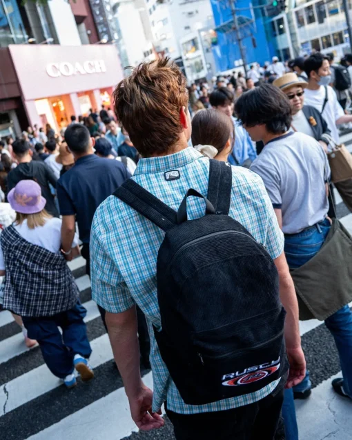 Rusty Hell Bent Cord Backpack | Mens Bags & Backpacks