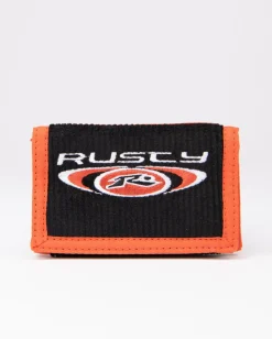 Rusty Hell Bent Cord Tri-Fold Wallet | Mens Wallets