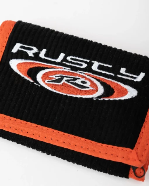 Rusty Hell Bent Cord Tri-Fold Wallet | Mens Wallets