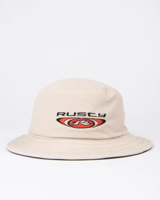 Rusty Hell Bent Reversible Bucket Hat | Mens Caps & Hats