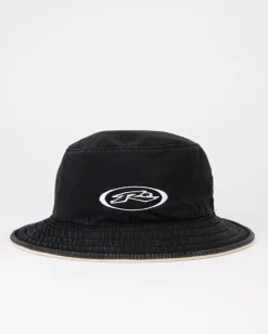 Rusty Hell Bent Reversible Bucket Hat | Mens Caps & Hats