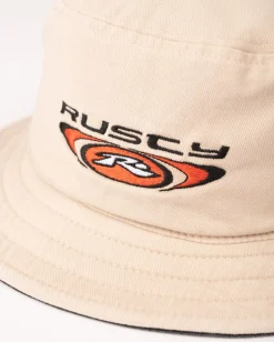 Rusty Hell Bent Reversible Bucket Hat | Mens Caps & Hats