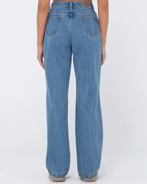 Rusty High Waisted Baggy Jean | Womens Denim