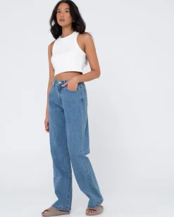 Rusty High Waisted Baggy Jean | Womens Denim
