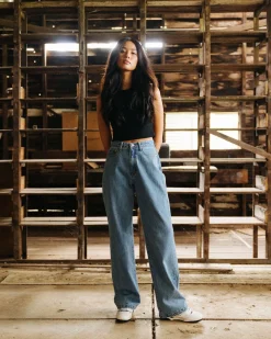 Rusty High Waisted Baggy Jean | Womens Denim