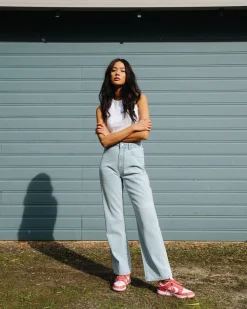 Rusty High Waisted Straight Jean | Womens Pants