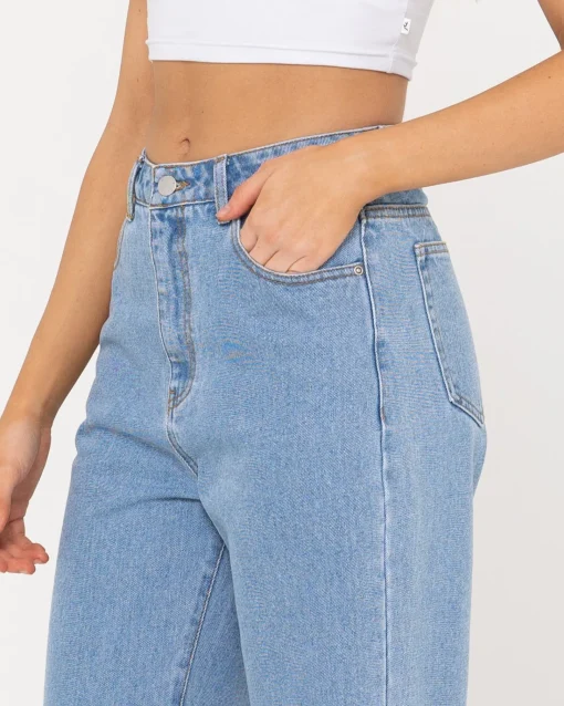 Rusty High Waisted Straight Jean | Womens Denim