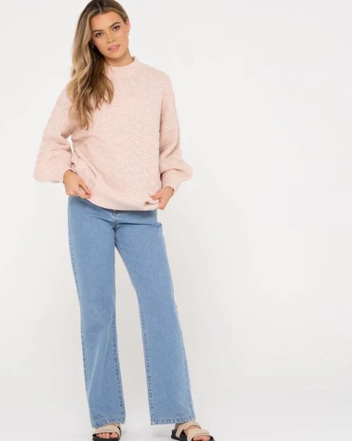 Rusty High Waisted Straight Jean | Womens Denim