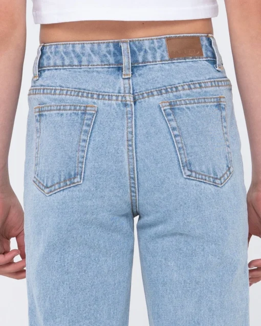 Rusty High Wide Straight Leg Jean Girls | Kids Bottoms