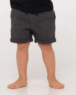 Rusty Hooked On 18 Elastic Short Runts | Kids Garments