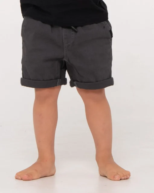 Rusty Hooked On 18 Elastic Short Runts | Kids Garments