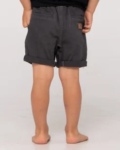 Rusty Hooked On 18 Elastic Short Runts | Kids Garments