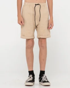 Rusty Hooked On Elastic Short Boys | Kids Bottoms