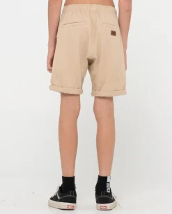 Rusty Hooked On Elastic Short Boys | Kids Bottoms