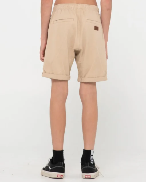 Rusty Hooked On Elastic Short Boys | Kids Bottoms