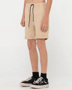 Rusty Hooked On Elastic Short Boys | Kids Bottoms