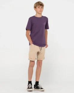 Rusty Hooked On Elastic Short Boys | Kids Bottoms