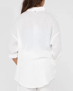 Rusty Isabelle Oversize Long Sleeve Shirt | Womens Shirts