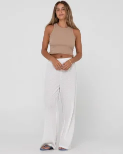 Rusty Isabelle Relaxed Fit High Waisted Pant | Womens Pants