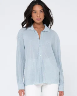 Rusty Jayde Long Sleeve Shirt | Womens Shirts