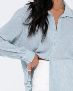 Rusty Jayde Long Sleeve Shirt | Womens Shirts