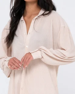 Rusty Jayde Long Sleeve Shirt | Womens Shirts