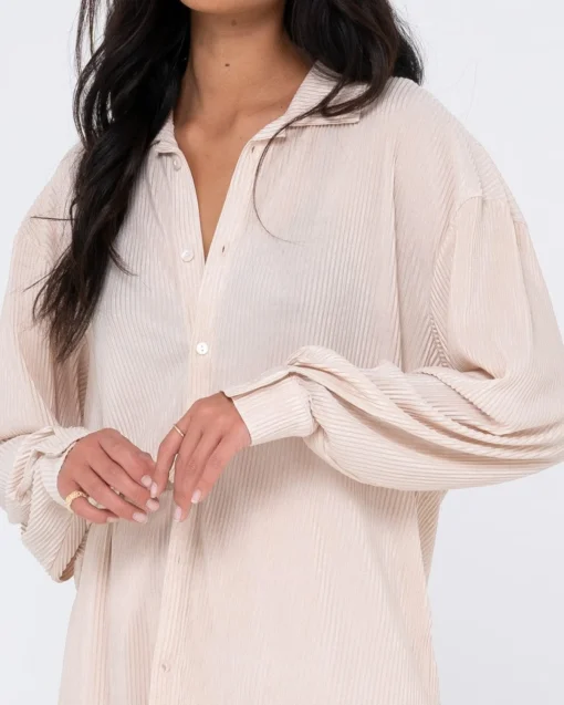 Rusty Jayde Long Sleeve Shirt | Womens Shirts