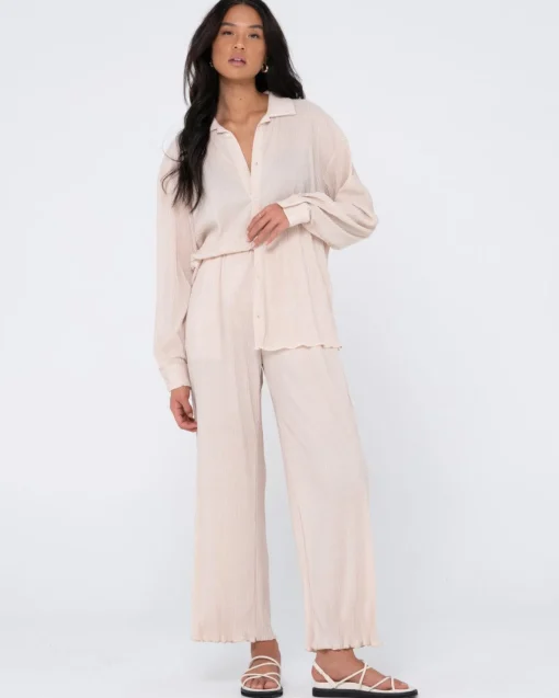 Rusty Jayde Long Sleeve Shirt | Womens Shirts