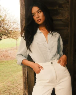 Rusty Jayde Long Sleeve Shirt | Womens Shirts