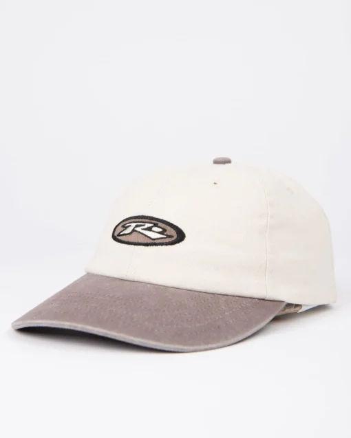 Rusty Kick Flip Vintage Wash Embroidered Dad Cap | Mens Caps & Hats