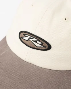 Rusty Kick Flip Vintage Wash Embroidered Dad Cap | Mens Caps & Hats