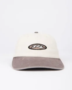Rusty Kick Flip Vintage Wash Embroidered Dad Cap | Mens Caps & Hats