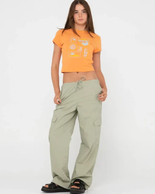 Rusty Le Sol Skimmer Graphic Baby Tee | Womens Tees & Tanks