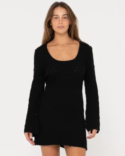 Rusty Leo Long Sleeve Knit Mini Dress | Womens Mini Dresses