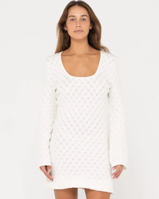 Rusty Leo Long Sleeve Knit Mini Dress | Womens Mini Dresses