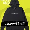 Rusty Locals Only Custom Printed Fleece Hoodie | Womens Hoodies & Fleece