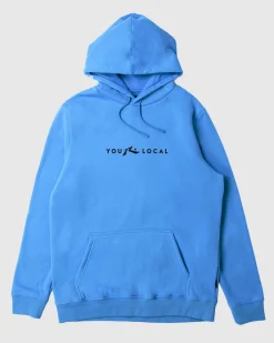 Rusty Locals Only Custom Printed Fleece Hoodie | Womens Hoodies & Fleece