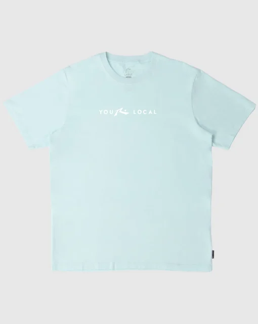 Rusty Locals Only Custom Printed Short Sleeve Tee | Womens Tees & Tanks