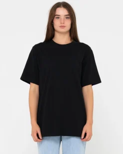 Rusty Locals Only Custom Printed Short Sleeve Tee | Womens Tees & Tanks