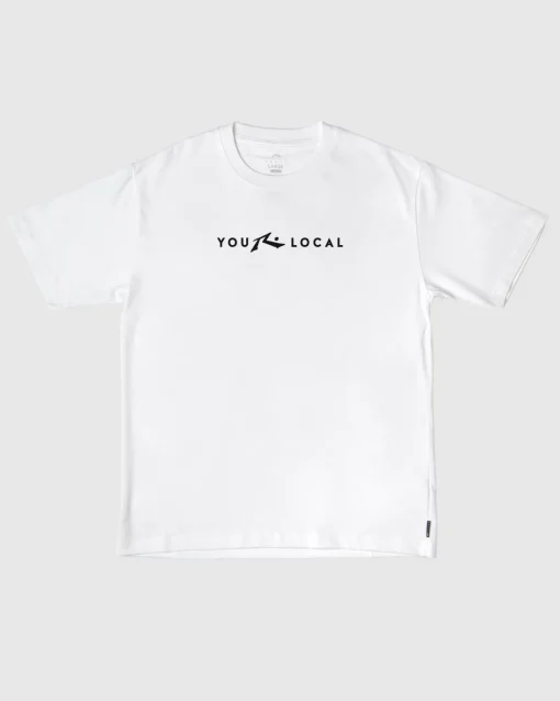 Rusty Locals Only Custom Printed Short Sleeve Tee | Womens Tees & Tanks