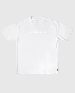 Rusty Locals Only Custom Printed Short Sleeve Tee | Womens Tees & Tanks