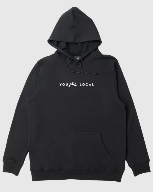 Rusty Locals Only Custom Printed Fleece Hoodie | Womens Hoodies & Fleece