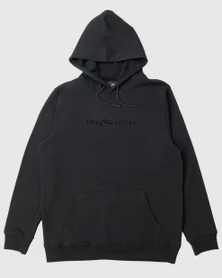 Rusty Locals Only Custom Printed Fleece Hoodie | Womens Hoodies & Fleece
