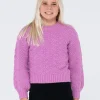 Rusty Loulou Crew Neck Knit Girls | Kids Tops