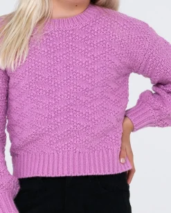 Rusty Loulou Crew Neck Knit Girls | Kids Tops
