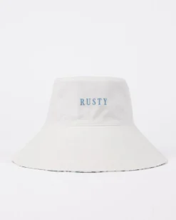 Rusty Lumi Reversible Printed Bucket Hat | Womens Caps & Hats